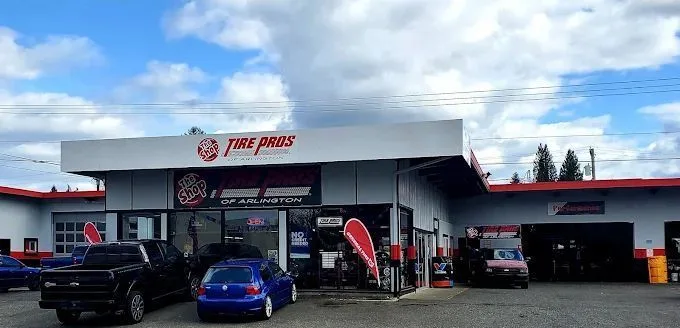 The Shop Tire Nation – Arlington storefront